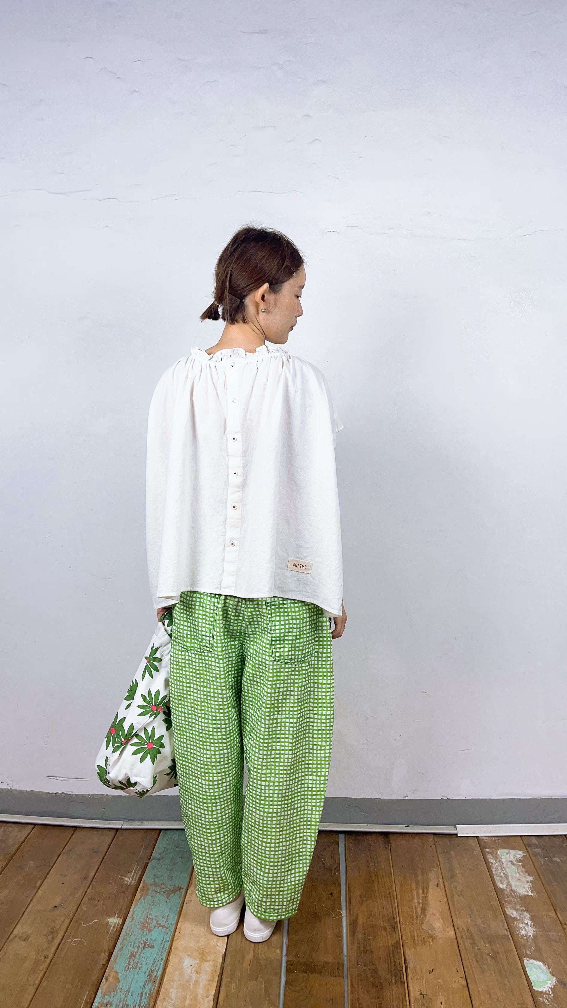 韓國直送Breeze Dual-Way Gathered Blouse Top / Pants