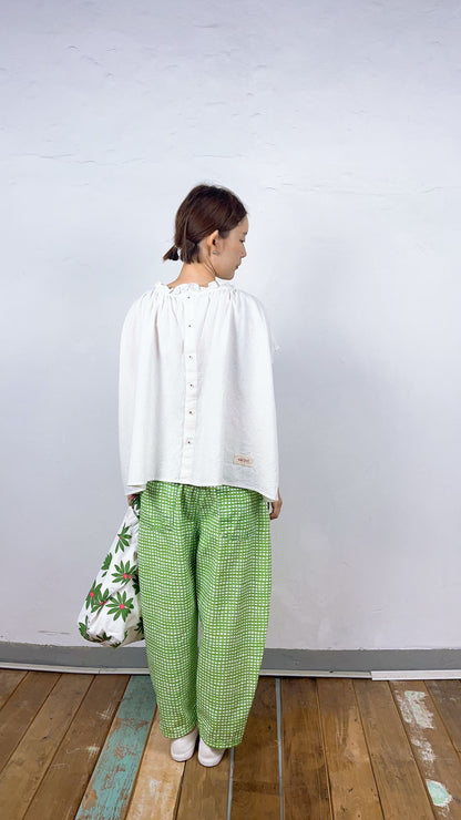 韓國直送Breeze Dual-Way Gathered Blouse Top / Pants