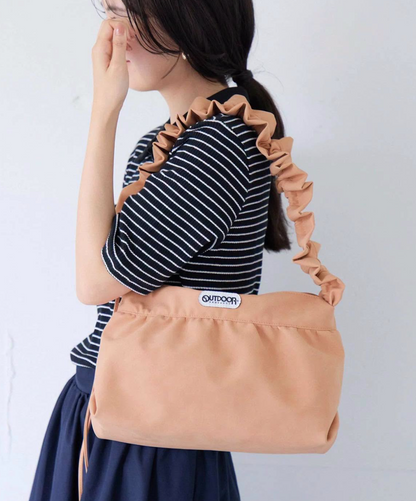 日本直送OUTDOOR PRODUCT 2way Frill Shoulder Bag