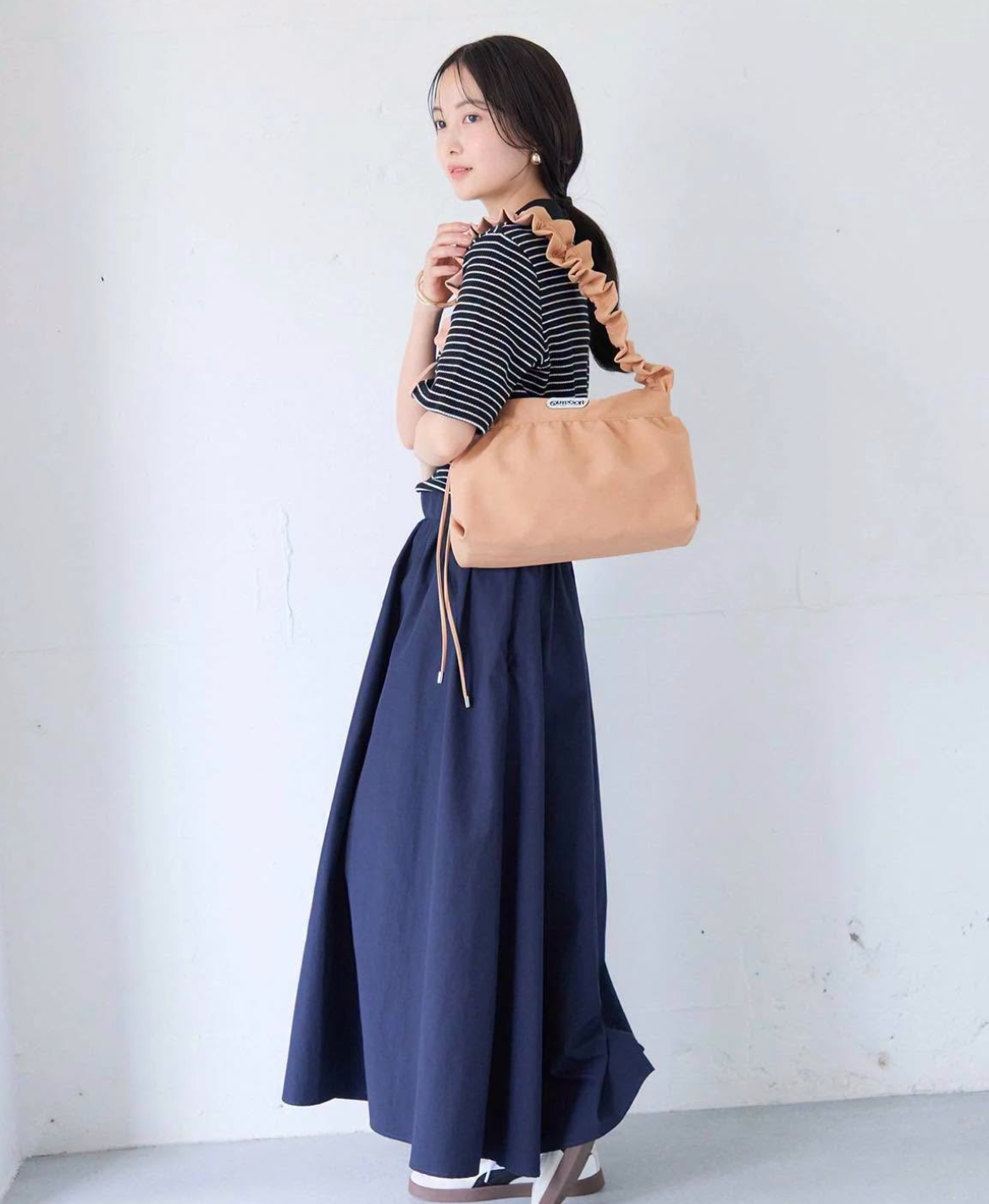 日本直送OUTDOOR PRODUCT 2way Frill Shoulder Bag
