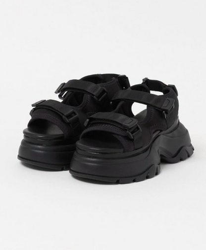 Japan Direct SY UNITED ARROWS Big Ribbon Velcro Sandals