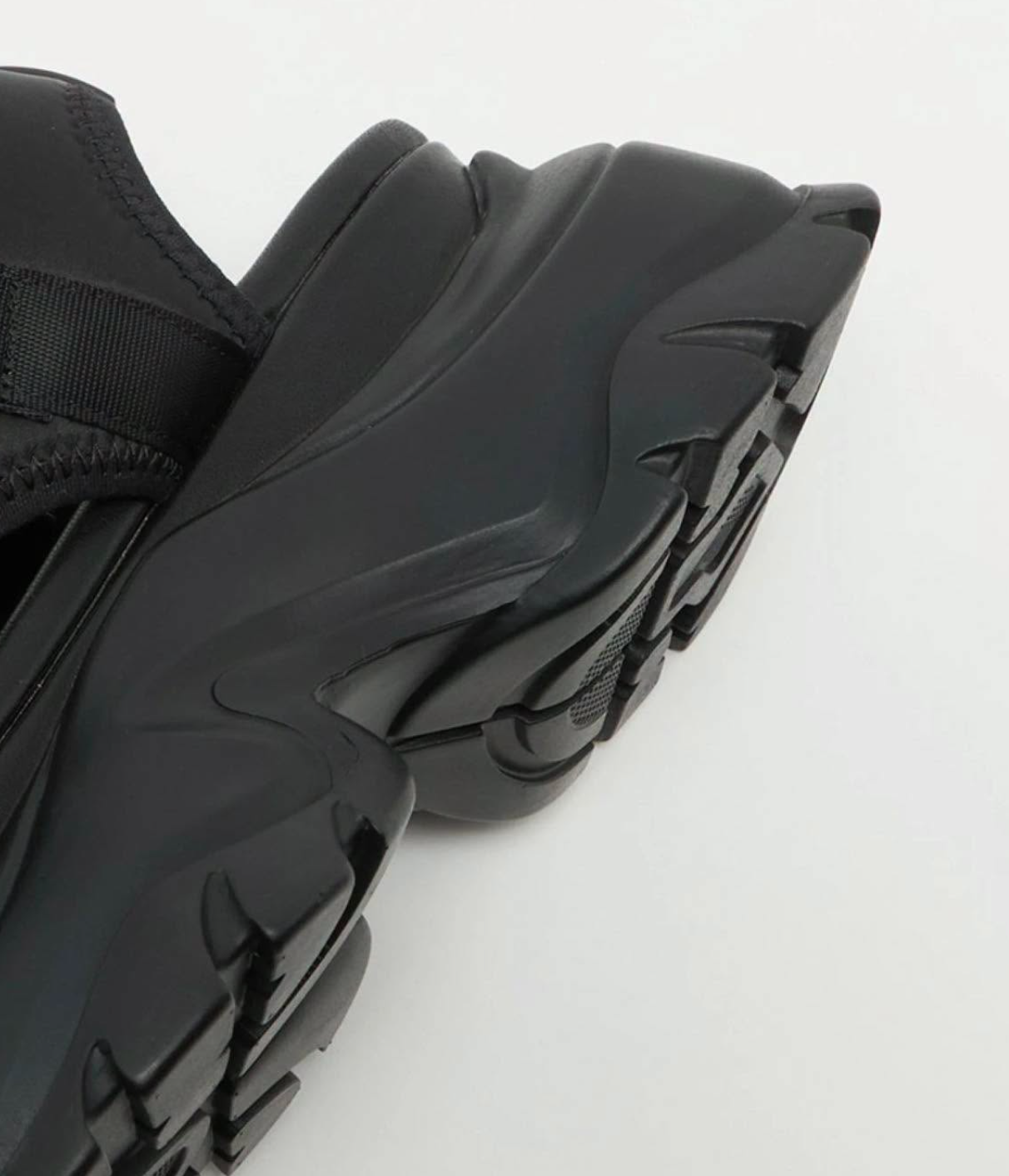 Japan Direct SY UNITED ARROWS Big Ribbon Velcro Sandals