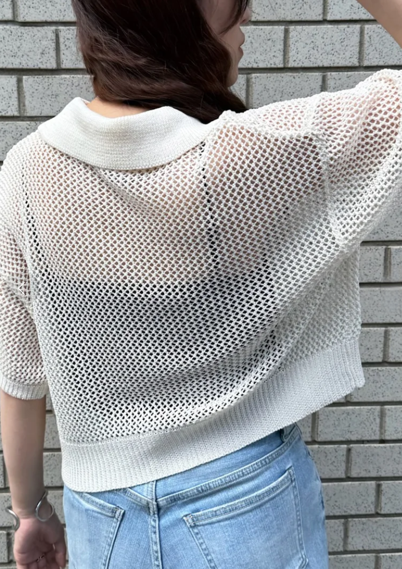 日本直送US POLO ASSN Embroidered Mesh Knit ❤️‍🔥截單日7月1日 ❤️‍🔥