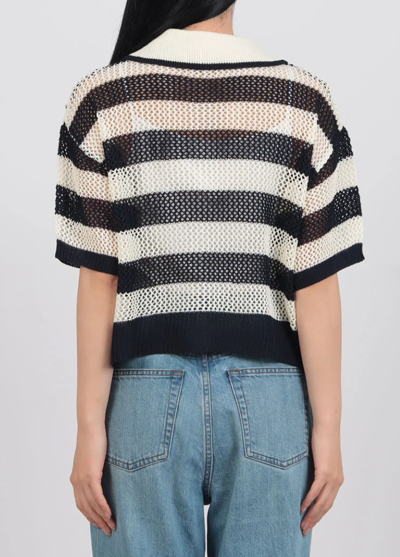 日本直送US POLO ASSN Embroidered Mesh Knit ❤️‍🔥截單日7月1日 ❤️‍🔥