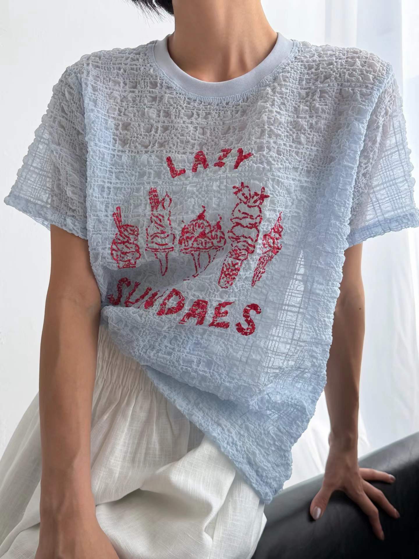 韓國直送Lazy Sundaes Tee