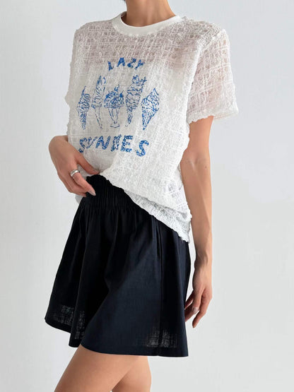 韓國直送Lazy Sundaes Tee