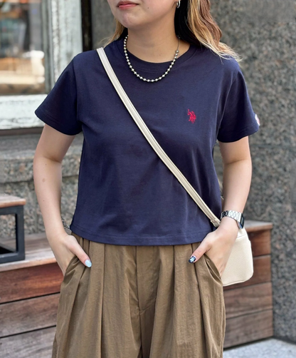 Direct from Japan US Polo Cropped Tee