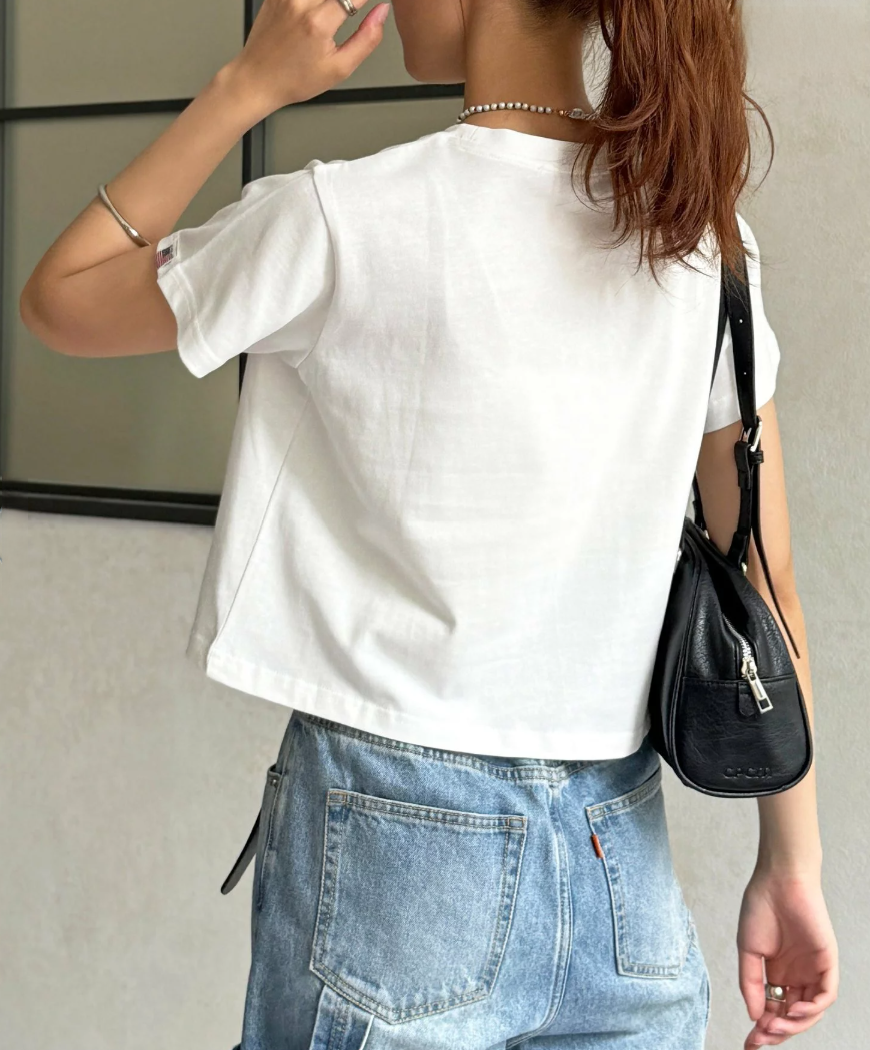 Direct from Japan US Polo Cropped Tee