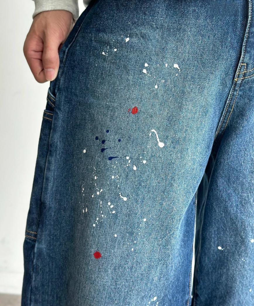 日本直送Curved Painter Denim Pants