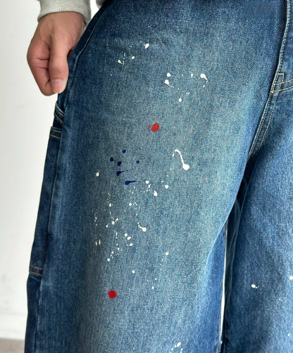 日本直送Curved Painter Denim Pants