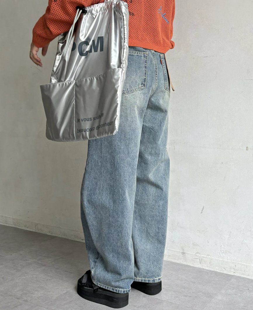 日本直送Curved Painter Denim Pants