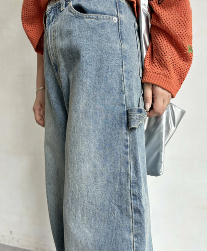 日本直送Curved Painter Denim Pants