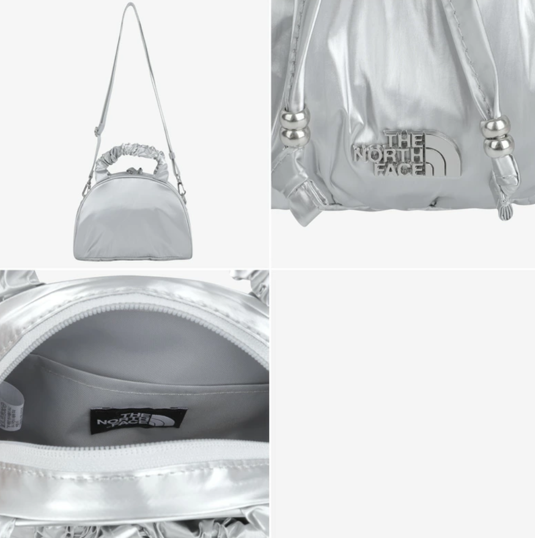 日韓 TNF White Lable BONNEY 2 Way Tote Bag