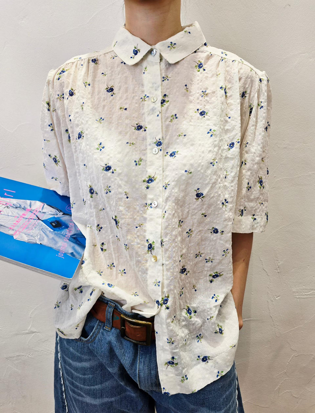 韓國直送Petite Flora Cottagecore Shirt