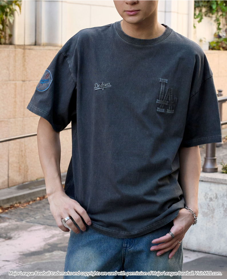 日本直送MLB  Embroidered Vintage Oversized Tee 【男女同款 別注版】