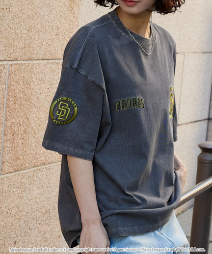 日本直送MLB  Embroidered Vintage Oversized Tee 【男女同款 別注版】