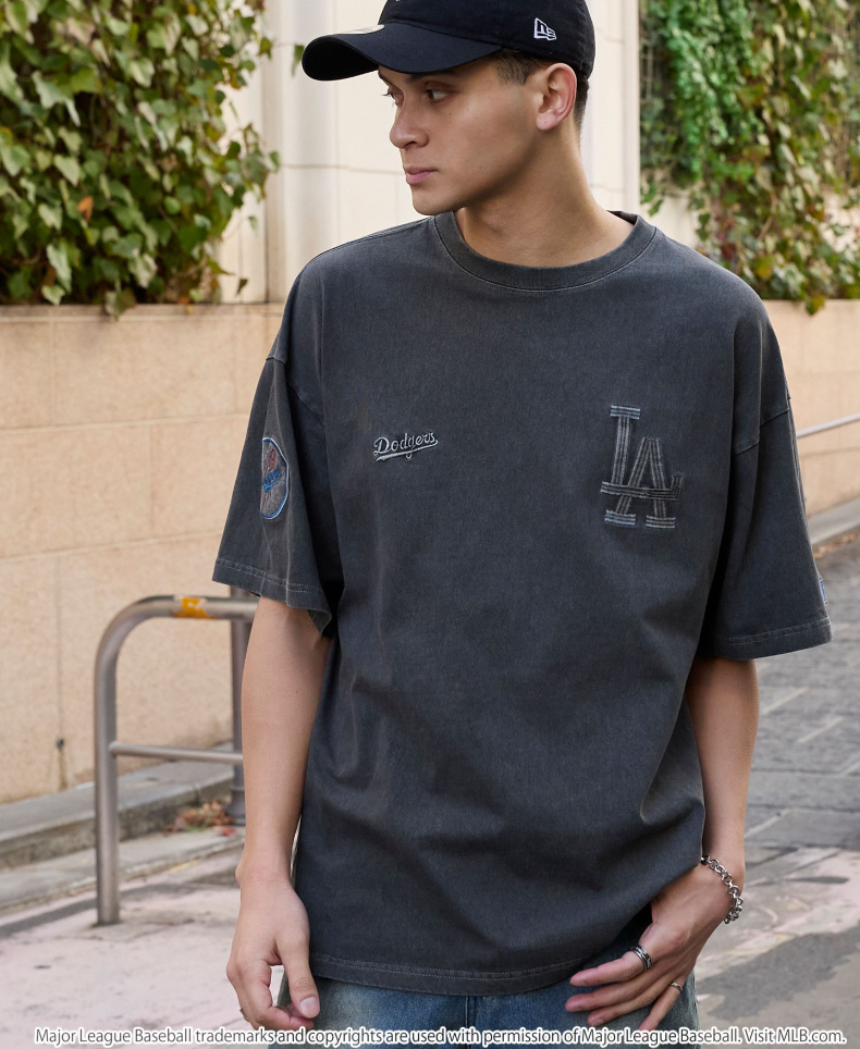 日本直送MLB  Embroidered Vintage Oversized Tee 【男女同款 別注版】