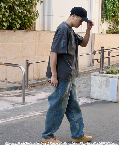 日本直送MLB  Embroidered Vintage Oversized Tee 【男女同款 別注版】