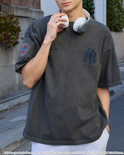 日本直送MLB  Embroidered Vintage Oversized Tee 【男女同款 別注版】
