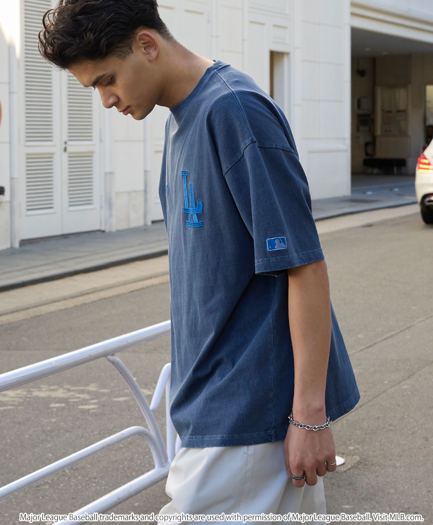 日本直送MLB  Embroidered Vintage Oversized Tee 【男女同款 別注版】