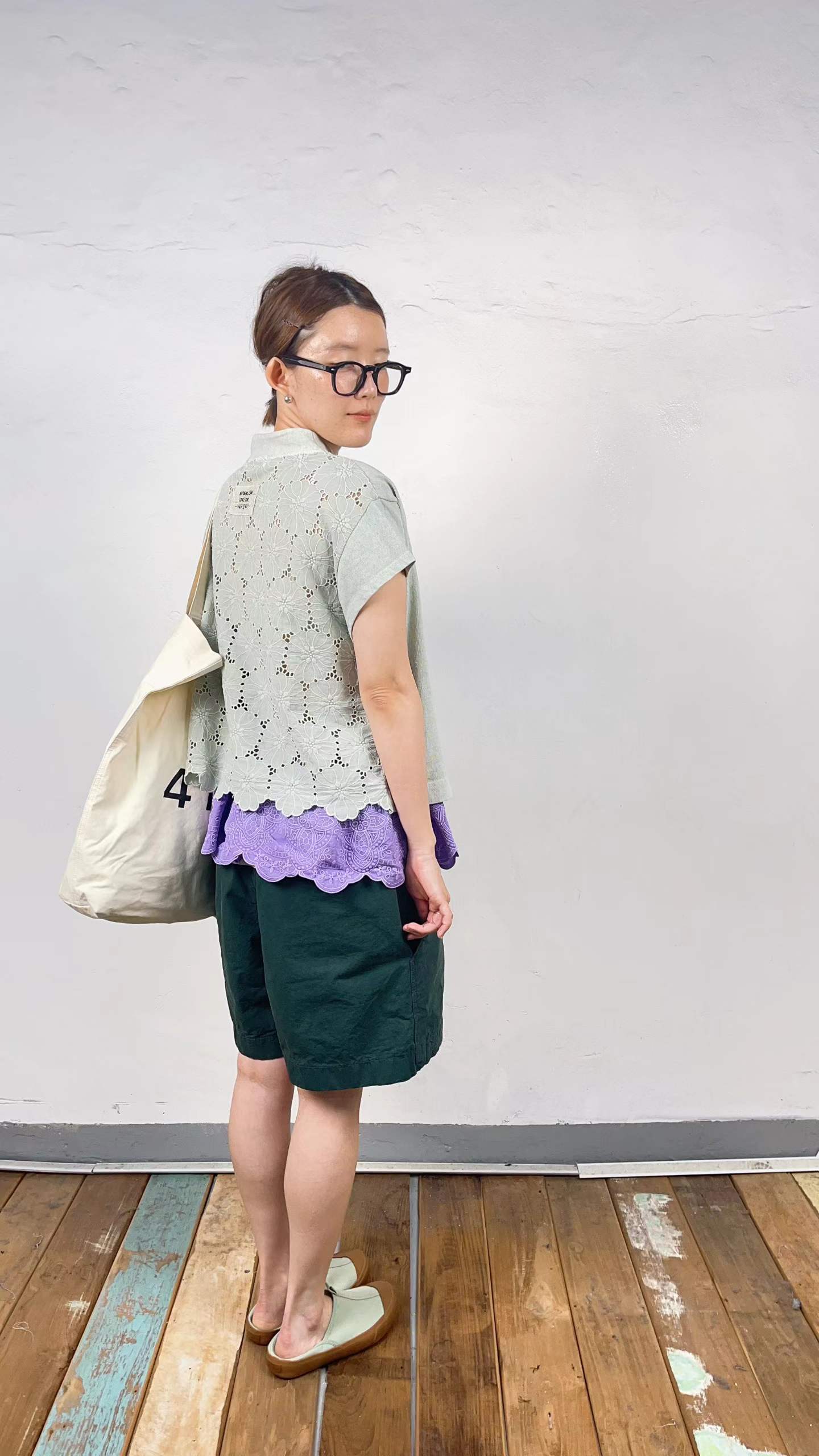 韓國直送Lace Whisper Blouse