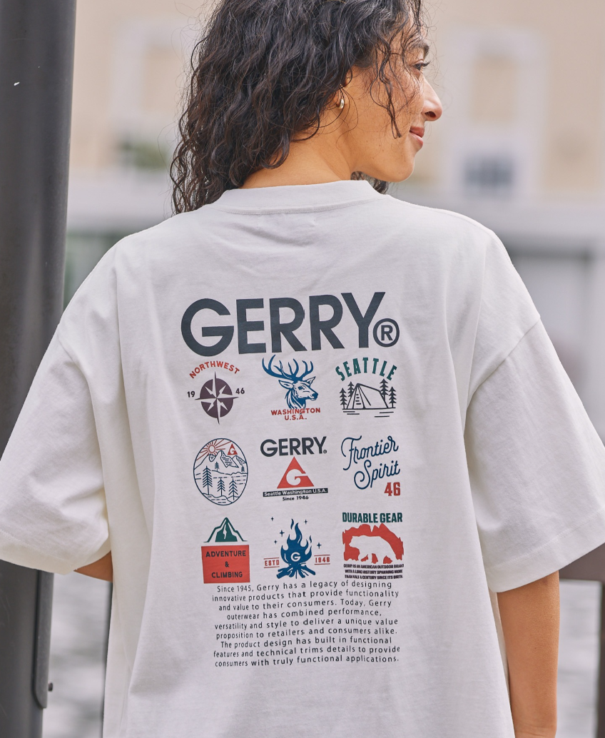 Direct from Japan GERRY Exclusive Assorted Design Oversized Tee [Unisex, Special Edition]
