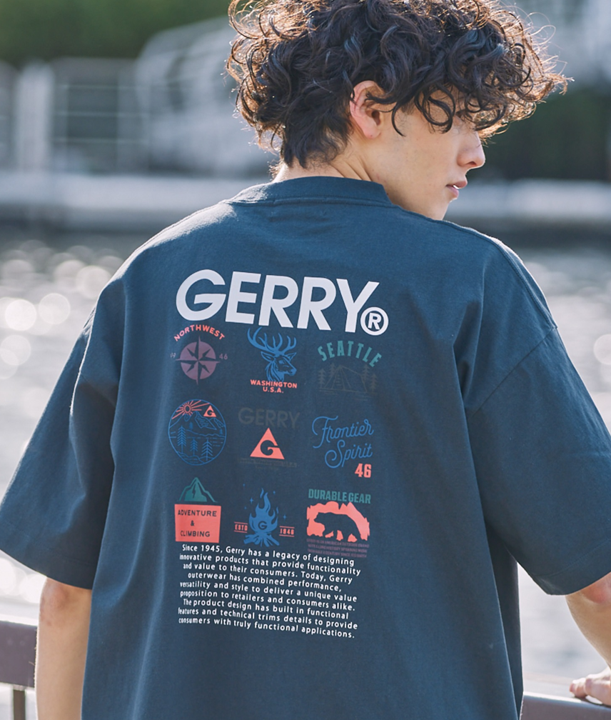 Direct from Japan GERRY Exclusive Assorted Design Oversized Tee [Unisex, Special Edition]