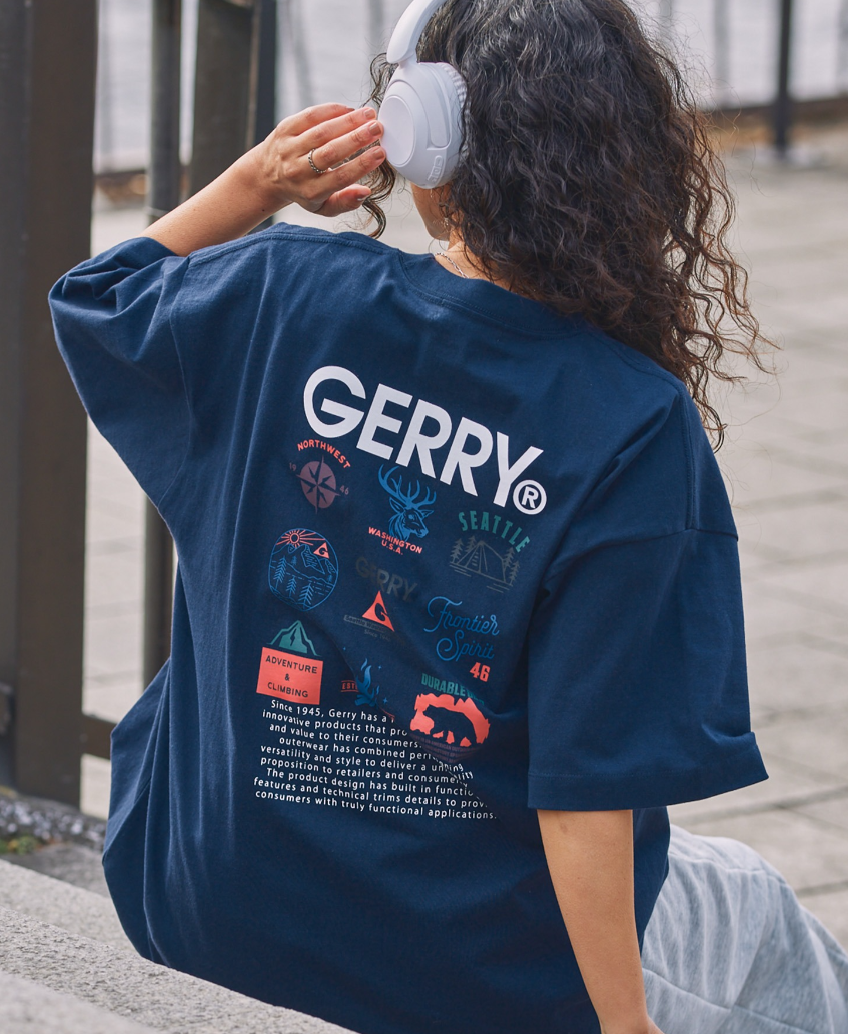 Direct from Japan GERRY Exclusive Assorted Design Oversized Tee [Unisex, Special Edition]