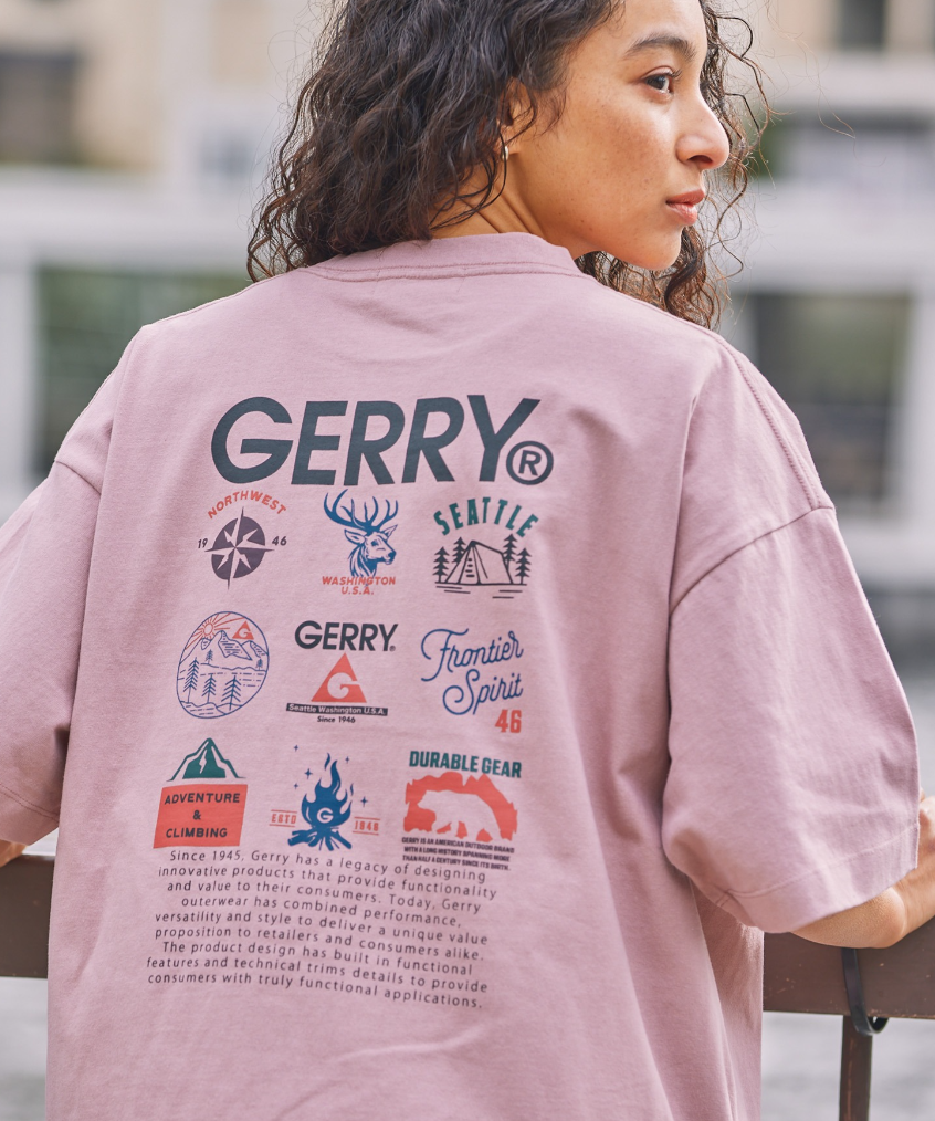 Direct from Japan GERRY Exclusive Assorted Design Oversized Tee [Unisex, Special Edition]