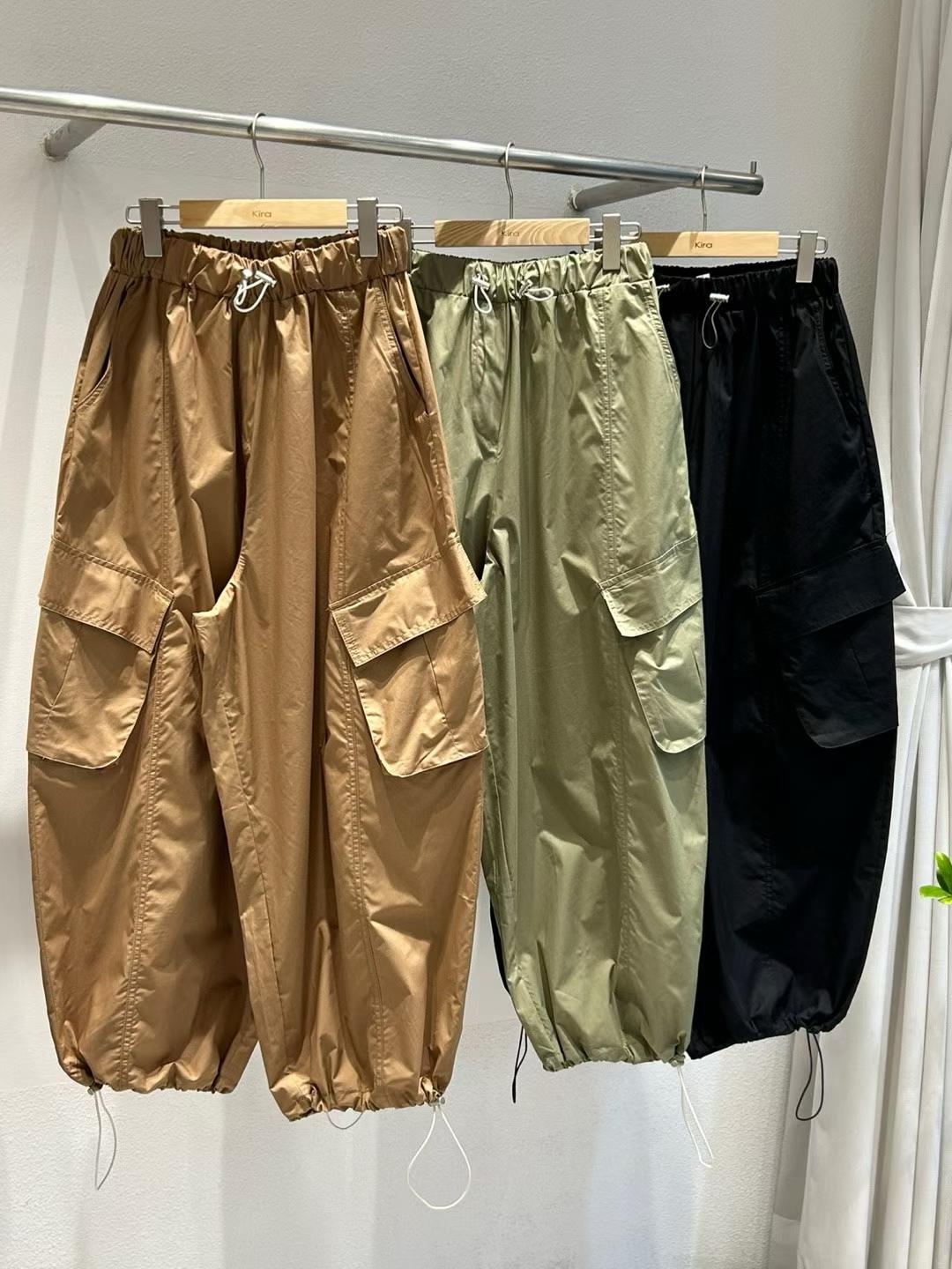 韓國直送Mesh Stitching Drawstring Tee / Pants