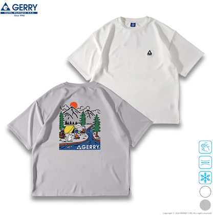 日本直送GERRY Assorted Cooling Ponte Tee (清涼觸感)