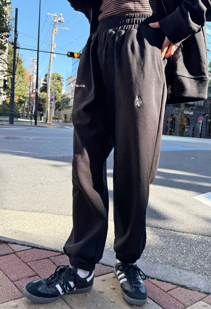 🌟售完即止🌟 日本直送U.S. POLO ASSN  Classical One-Point Logo Double-Faced Sweatpants
