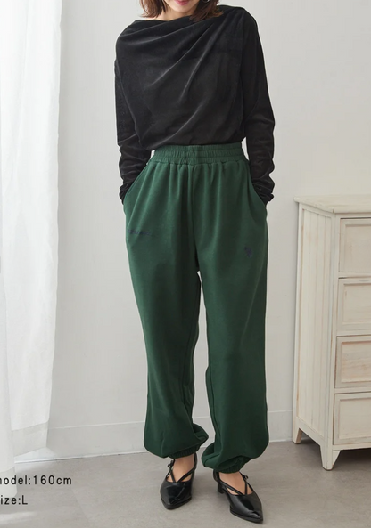 🌟售完即止🌟 日本直送U.S. POLO ASSN  Classical One-Point Logo Double-Faced Sweatpants