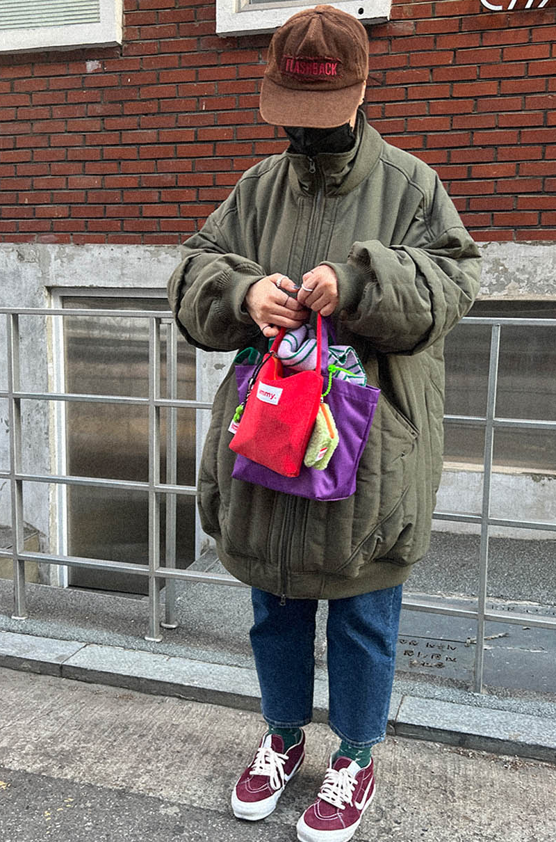 韓國直送Jammyfinger AA Corduroy Mini Bag (燈芯絨迷你包)
