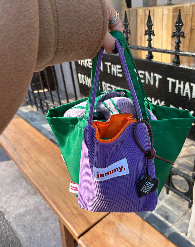 韓國直送Jammyfinger AA Corduroy Mini Bag (燈芯絨迷你包)