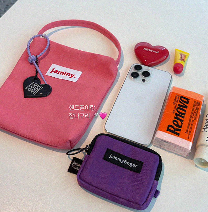 韓國直送Jammyfinger AA Cotton Mini Bag