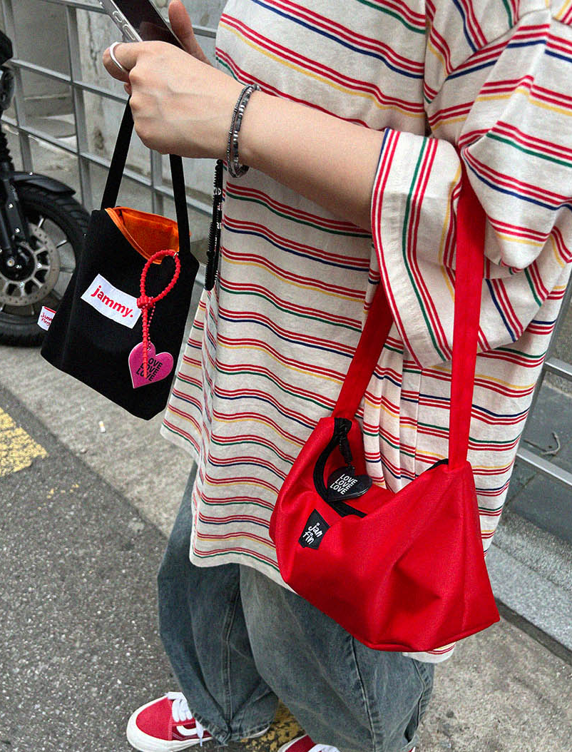 韓國直送Jammyfinger Boat Shoulder Bag