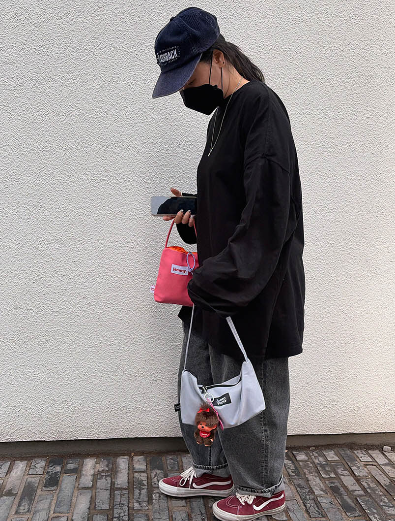 Jammyfinger Boat Shoulder Bag - Direct from Korea
