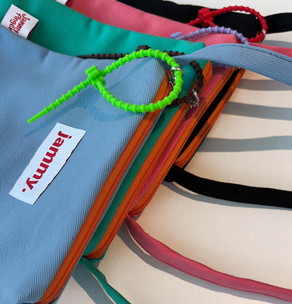 Direct from Korea Jammyfinger  Cotton Mini Cross Bag