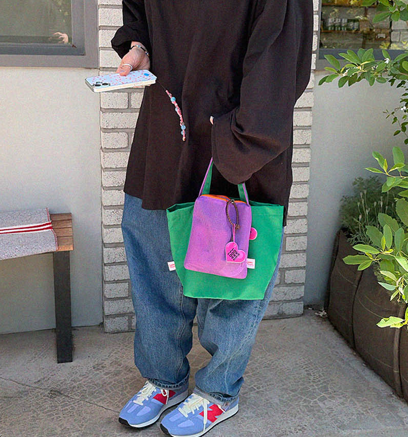 Direct from Korea Jammyfinger AA Mesh Mini Bag