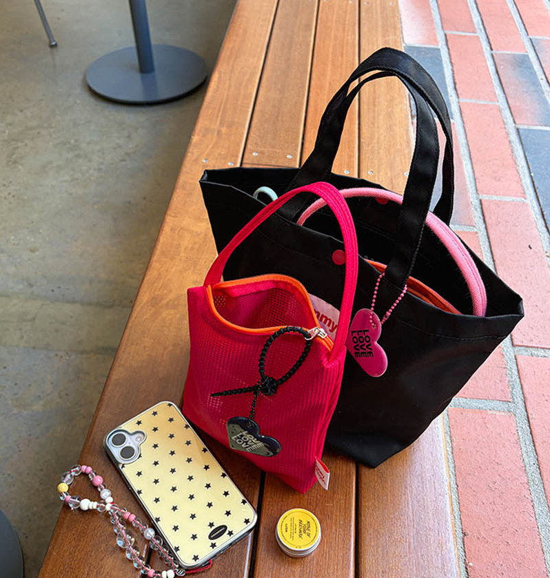 Direct from Korea Jammyfinger AA Mesh Mini Bag