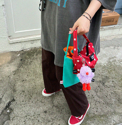韓國直送Jammyfinger Dot Mini Boat Bag