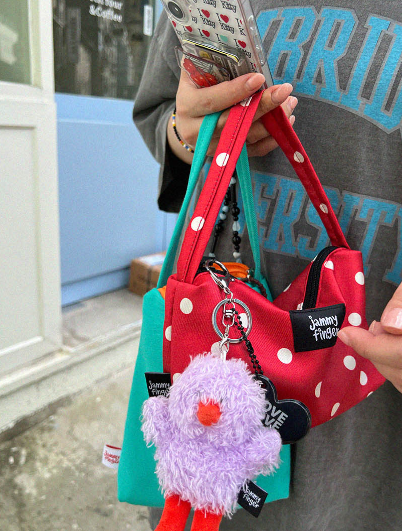 韓國直送Jammyfinger Dot Mini Boat Bag