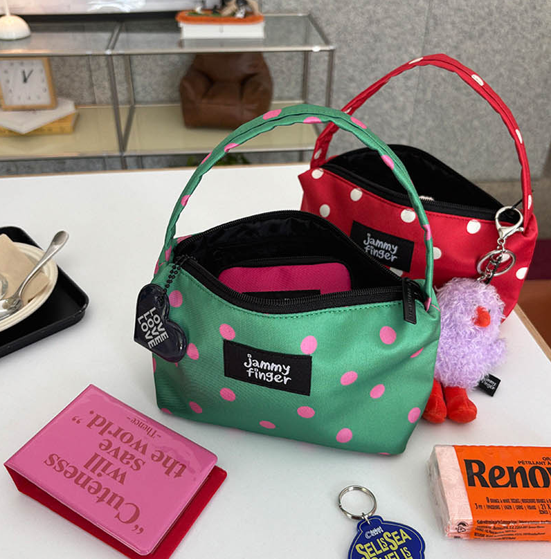 韓國直送Jammyfinger Dot Mini Boat Bag