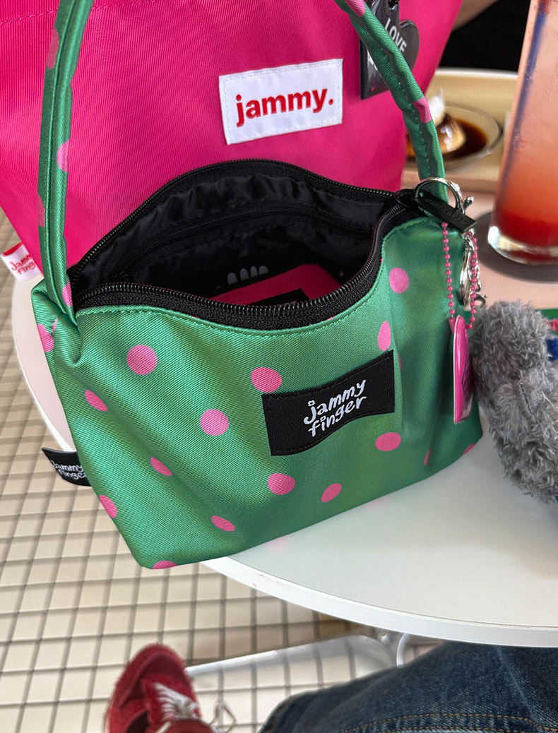 韓國直送Jammyfinger Dot Mini Boat Bag