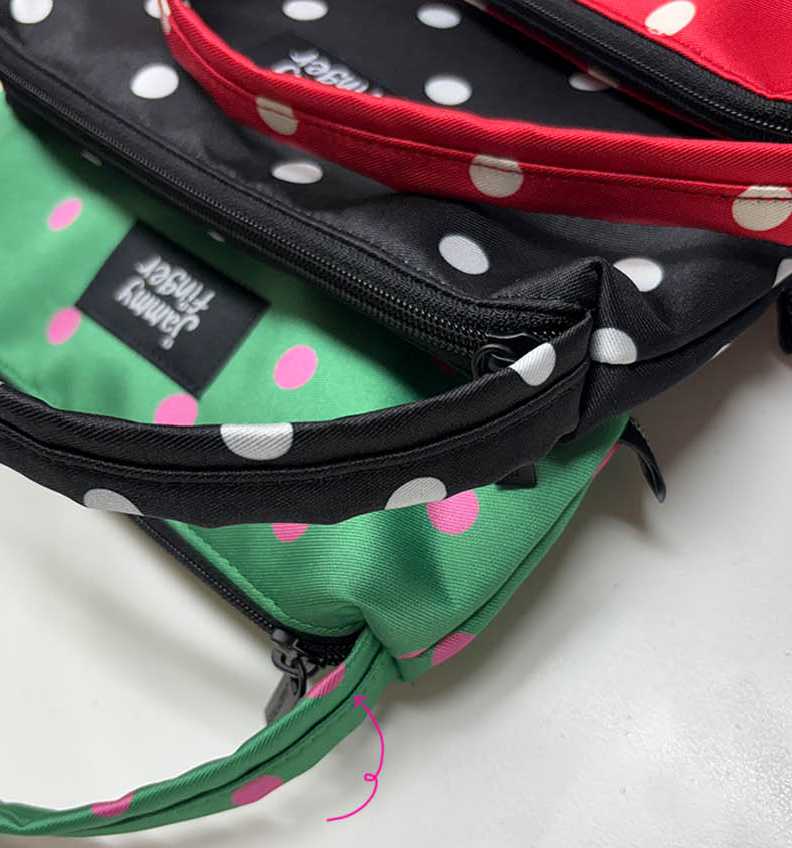 韓國直送Jammyfinger Dot Mini Boat Bag