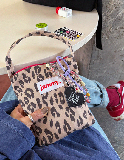 韓國直送Jammyfinger Leopard AA Mini Bag