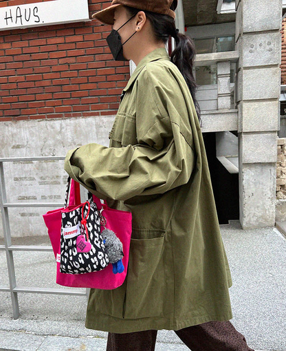 韓國直送Jammyfinger Leopard AA Mini Bag