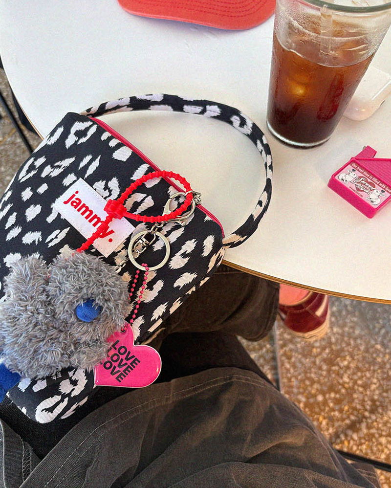 韓國直送Jammyfinger Leopard AA Mini Bag