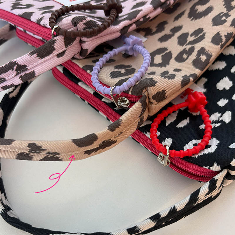 韓國直送Jammyfinger Leopard AA Mini Bag